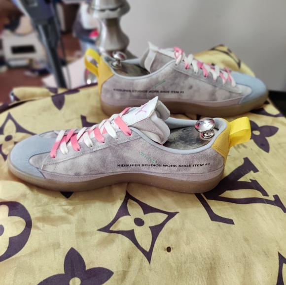 puma suede vintage kidsuper studios lowtops - Picture 4 of 10